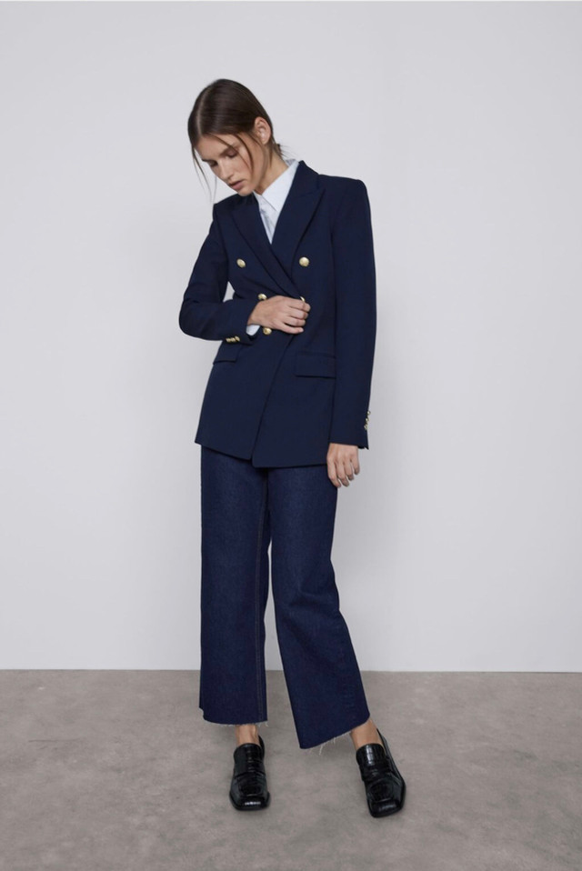 Zara tailored blazer with buttons  dans Femmes - Hauts et vêtements d'extérieur  à Ville de Montréal