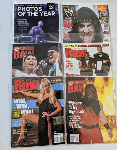 WWF magazine lot, View more