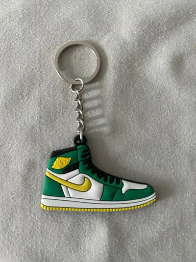 Air Jordan 1 Keychain 2D Green/Yellow, View more