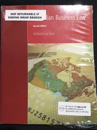 Canadian Business Law 2nd Edition