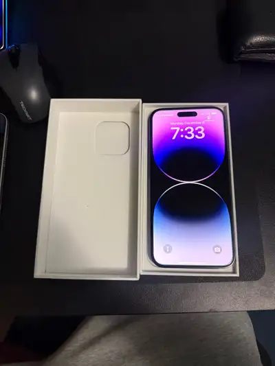 iPhone 14 Pro Max purple, View more