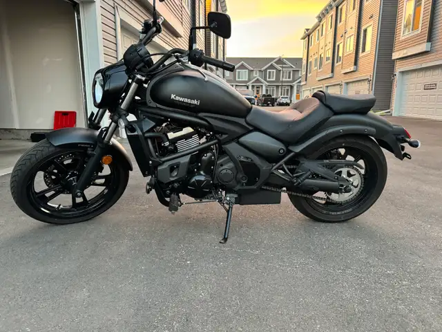 For Sale: 2021 Kawasaki Vulcan EN650D – 2,461 km! in Street, Cruisers & Choppers in Edmonton - Image 4