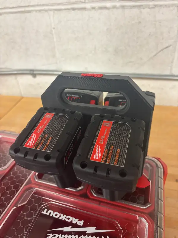 Milwaukee M12 / M18 Battery Caddy Holder 4 or 6 Pack Packout in Power Tools in Markham / York Region - Image 8
