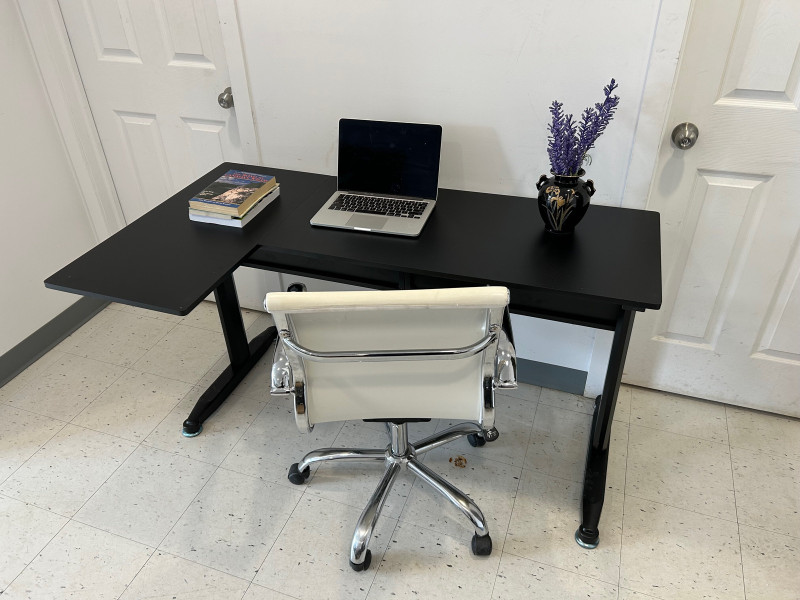 L Shaped Large Computer Workstation PC Gamer Desk Ergonomic Gami