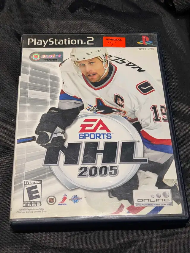 NHL 2005 PS2 game 