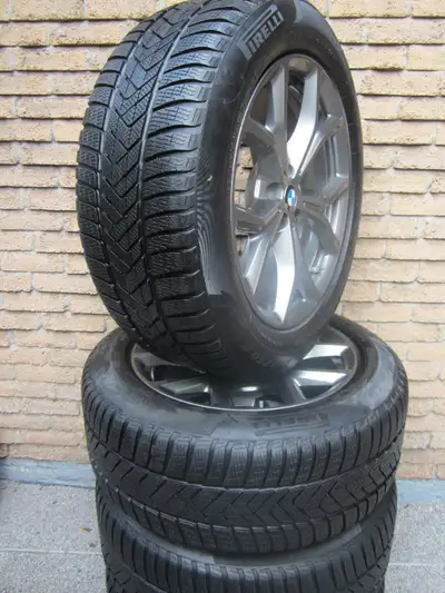 Brand new condition BMW X5 or X6 winter snow kit,styling 735 Ferric grey ,no any damage on the rims...