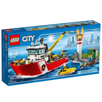 LEGO CITY 60109 FIRE BOAT NEW RARE FACTORY SEALED BOX