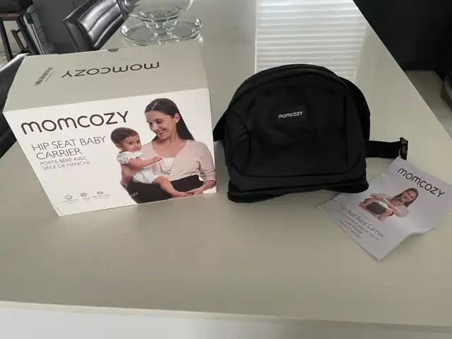 MomCozy Hip Seat baby Carrier- Black, Medium- Brand New in Strollers, Carriers & Car Seats in London - Image 2
