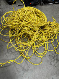 3/8” yellow rope