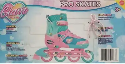 Brand New In Box Roller Skates, Girls, adjustable Size 4 to 7, View more