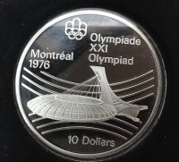 1976 Montreal Olympics Games 28 Silver Coins set in original box