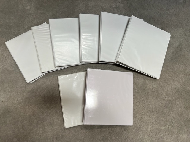 8 Clearview Binders: 2", 1" and 5/8" in Other Business & Industrial in Calgary