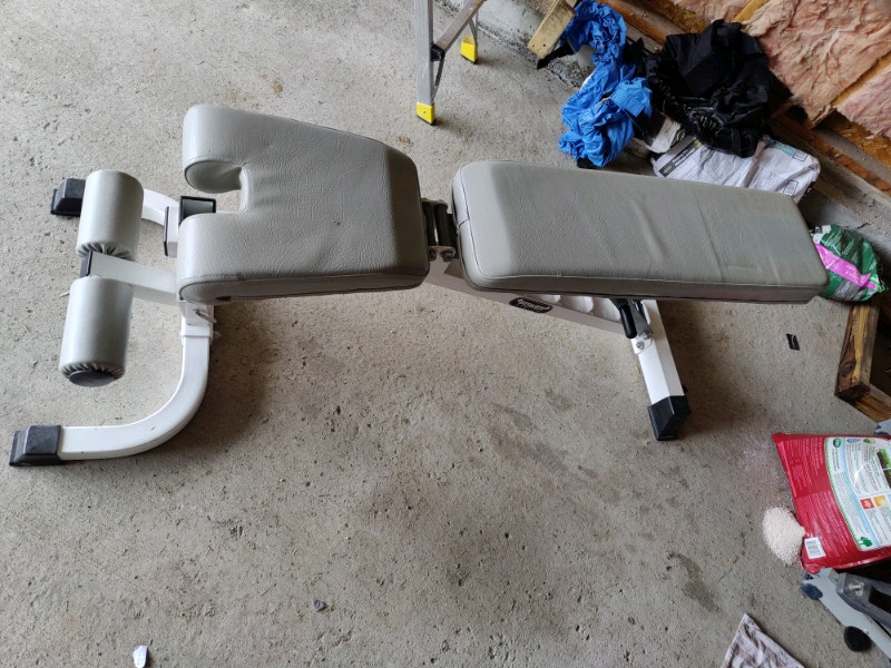 Keys fitness (body solid) light commercial fid bench Exercise