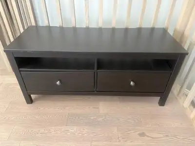 Ikea TV stand in black/brown. Excellent condition.