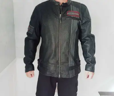Genuine leather mens Harley Davidson jacket size 2XL, View more