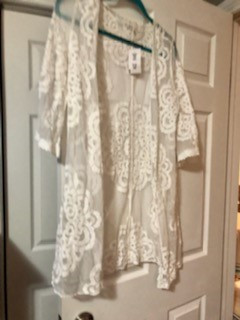 White sheer cover up (NEW) in Women's - Tops & Outerwear in St. John's