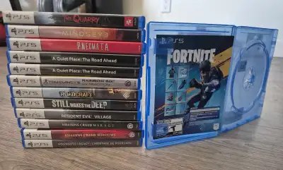 Includes: The Quarry, Mindseye, Pneumata, A Quiet Place: The Road Ahead (x2), Tom Clancy's Rainbow S...
