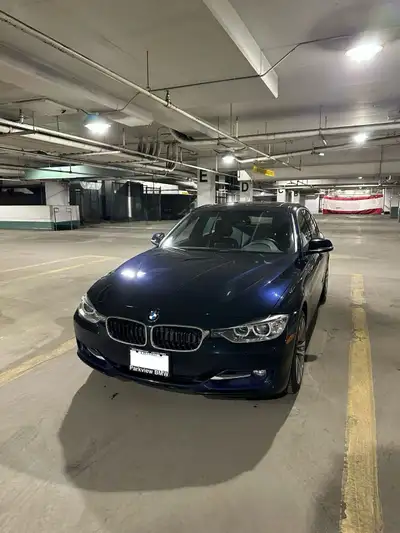 Private sale: 2013 BMW 328i x-Drive Sport Package sedan. 107,000 km. Dark blue metallic exterior wit...