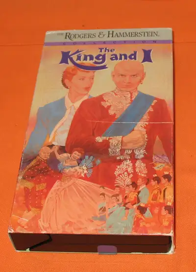 VHS Tape - The King and I - 1 Tape Movie - Vintage Viewed Once - Like New - Twenteeth Century Fox M1...