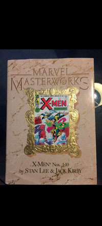 STAN LEE MARVEL MASTERWORKS X-MEN #1-10 Publication of 1989