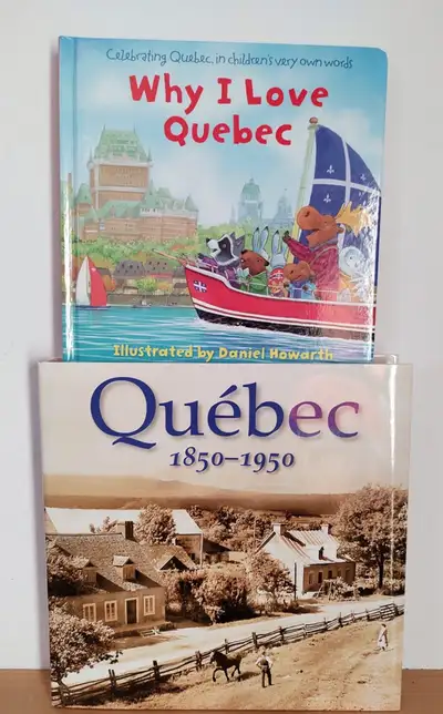Quebec 1850 - 1950 book + kids book, View more