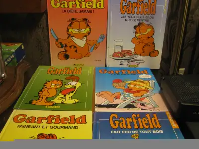 Dix BD GARFIELD. 12$ chacune. Prix négociable., View more
