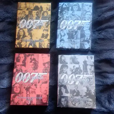 JAMES BOND 007: Ultimate Editions 1-4 on DVD, View more