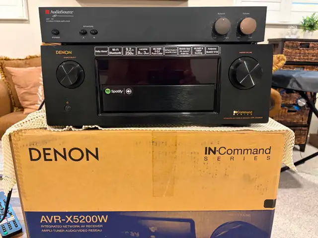 denon  9.2 receiver expandable to 11.2 with external amp include521231544280698881