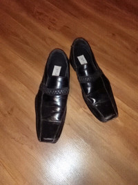 Bravo Men Blk leather shoe sz 9.5 price of $15