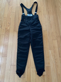 Women Snow pants with bib and suspenders