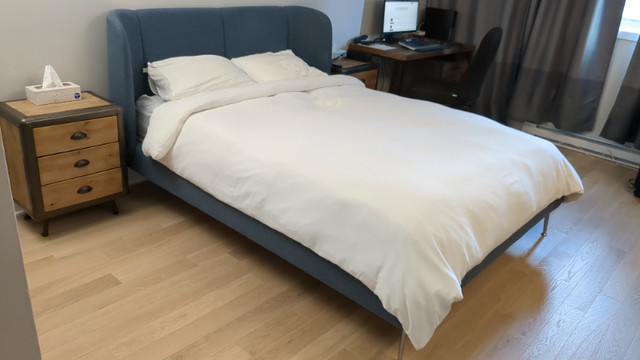 IKEA Tufjord Bed Structure de lit matelassée dans Lits et matelas  à Ville de Montréal - Image 2