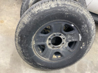 2 Firestone Tires on Rims 18”