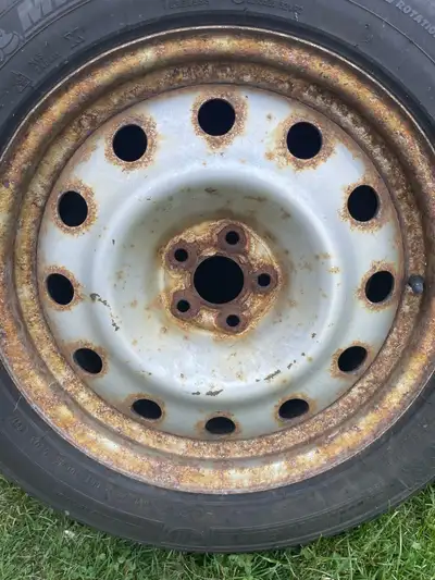Michelins winter tires. 9 years old but still in great shaped check out by a mechanic. Bought a new...