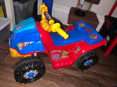 Paw patrol power wheels quad, View more