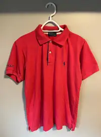 Vintage Polo Ralph Lauren Pink Shirt Size Medium