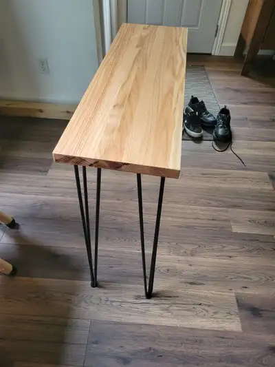 oak  entry way table or kitchen side table, View more