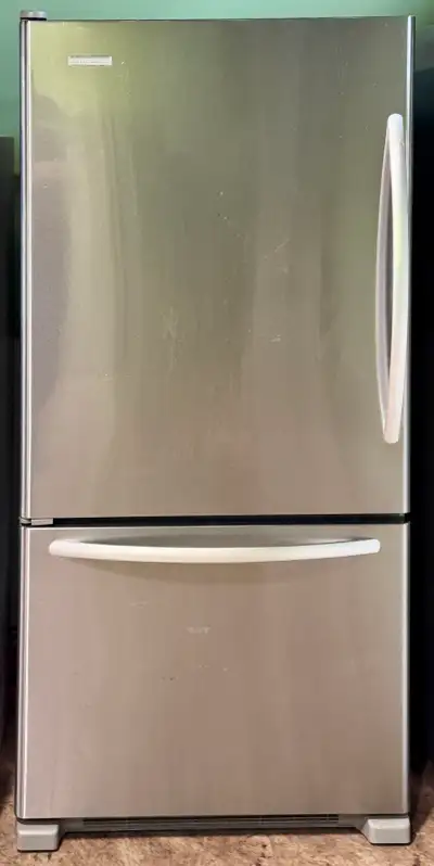 KithchenAid 33" Refrigerator (Bottom-Freezer), View more