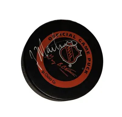 Jacques Martin Signed Official NHL Senators Hockey Puck, View more
