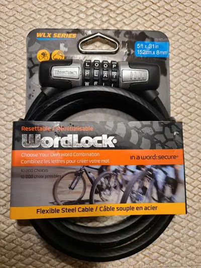 WordLock Bike Lock, View more