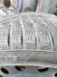 Winter tires on steel Rims 235 46 R18