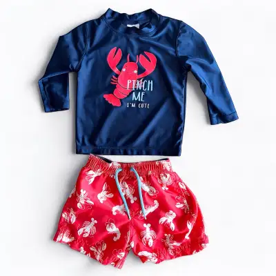 (24m boys) 2pc Swimsuit [Carter’s] boys Bathing Suit Set, View more
