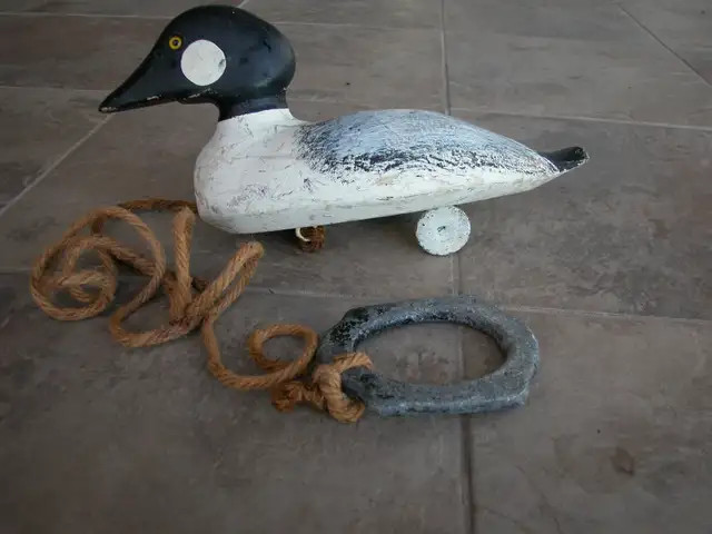 Duck Decoys - 'Golden Eyes' in Fishing, Camping & Outdoors in Ottawa - Image 2