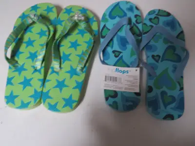Ladies Dressy Flip Flops 2 Prs NEW with Tags, View more