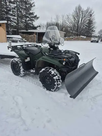 1224km never seen mud, comes with windshield, plow and winch, custom rear can holder always stored i...