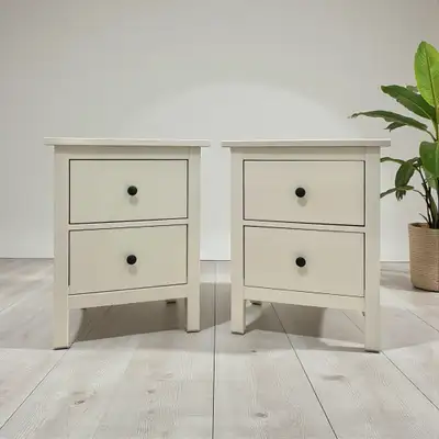 ikea hemnes nightstands solid pine, View more