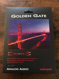 Audioquest RCA Golden Gate 2M