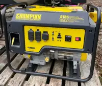 Champion 8125/6500 W generator