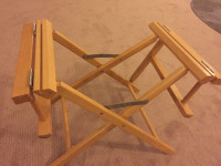 I deliver! art easel. Art chair. Foldable.