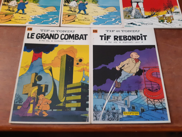 Tif et Tondu Bandes dessinées BD Lot de 8 bd à vendre  in Comics & Graphic Novels in Laurentides
