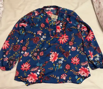 Loft Floral Blouse-new, View more